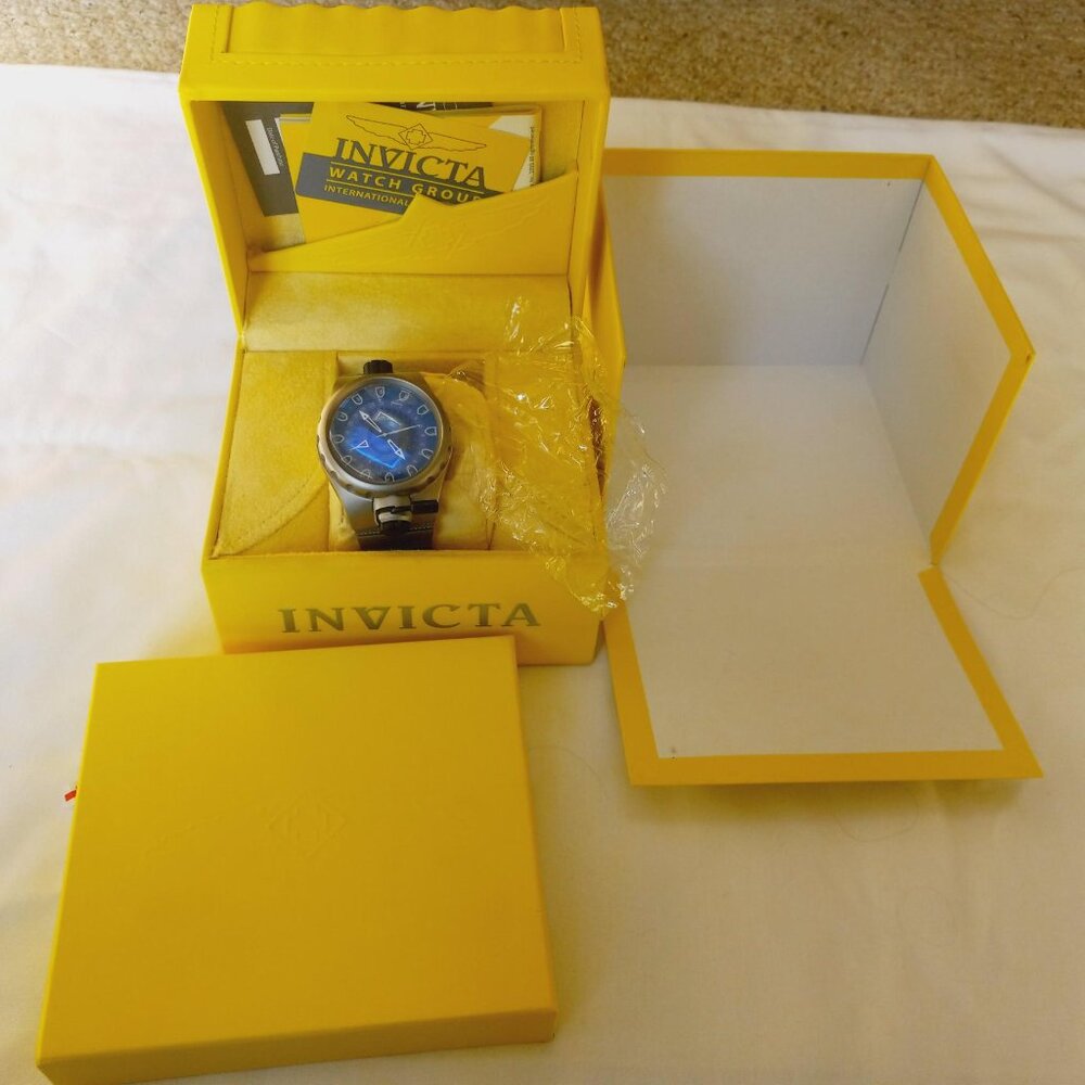 Invicta Coalition Force Swiss Watch Titanium case bracelet New